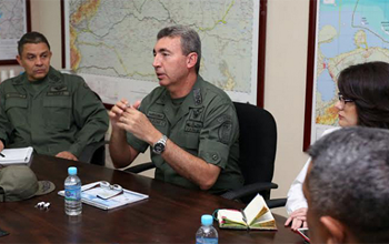 La Fuerza Armada Nacional Bolivariana (FANB) se unió a las reuniones de coordinación para la ejecución del ejercicio del simulacro de tsunami “Caribe Wave 2015”  CORT. FUNVISIS