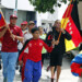 Más de 500 atletas de las universidades públicas de Los Altos Mirandinos hicieron su recorrido con la antorcha deportiva por las principales calles de Los Teques.