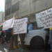 Allegados de José Manuel Ramírez y Brayean Flores, protestaron frente a los tribunales de la capital mirandina para pedir la liberación de sus familiares alegando que "no tienen que ver con la muerte Milagros y José Games.