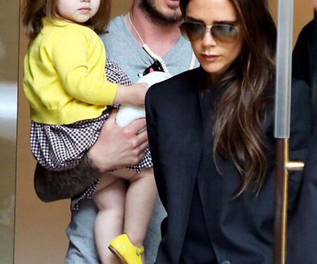 La pequeña Beckam se abre paso en la farandula