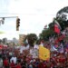 Presidente Nicolas Maduro estuvo junto a los ciudadanos que se movilizaron  este viernes 23 de enero desde El Rincón del Taxista hasta el El Calvario, en Caracas, para rendir homenaje a los 57 años del derrocamiento de la dictadura de Marcos Pérez Jiménez.