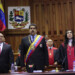 El presidente de la República, Nicolás Maduro, llegó la tarde de este lunes al Tribunal Supremo de Justicia para asistir a la sesión solemne con motivo de la apertura de actividades judiciales CORTESIA