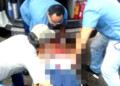 El joven estudiante quedó tendido en el pavimento luego de ser herido mortalmente por una bala en la cabeza