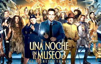 Una noche en el museo 3: El secreto de la tumba” cuenta con sorprendentes apariciones como la de Hugh Jackman, interpretándose a sí mismo