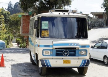 El transporte es pésimo en la zona