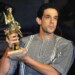 Hicham Ayuch recibió el Semental de Oro de Yennenga, que corona el mejor largometraje, de manos del presidente burkinabés, Michel Kafando, ante unos 4.000 asistentes a la ceremonia