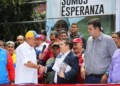 Ricardo Sánchez participó este jueves en el acto de recolección de firmas para exigirle al presidente de Estados Unidos, Barack Obama, que derogue el decreto contra Venezuela.