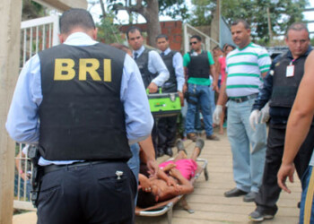 Los pesquisas del Cicpc recolectaron la evidencia