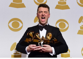 La joven sensación Sam Smith, quien ganó tres premios Grammy este año, canceló una gira australiana por una hemorragia en sus cuerdas vocales  ARCHIVO