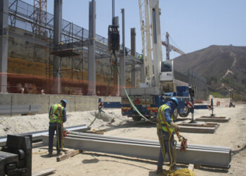 Continúan labores de construcción de la estación Ayacucho de la Línea I del Metro Los Teques