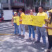 Justicieros tomaron la avenida Bermúdez frente al C. C. Hito, para denunciar que los Bs. 37 diarios correspondientes al aumento del salario “no sirven