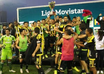 Táchira celebró en el Olímpico de Caracas