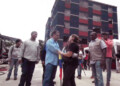 En compañía del ministro de Vivienda, Ricardo Molina, hizo entrega de varias unidades del desarrollo habitacional Simón Rodríguez, en el sector Santa Eduvigis de Los Teques.