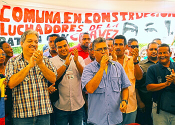 Jaua participó en la actividad realizada en Valles del Tuy.