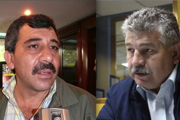 Michel Ferrandina y Yilver Giménez de Copei Miranda