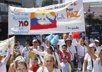 Colegios de distintas parroquias se sumaron a la iniciativa