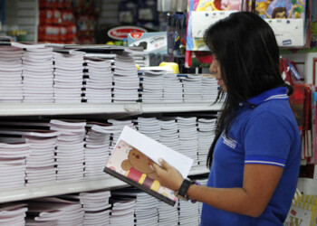 A diferencia de años anteriores, las librerías no lucen abarrotadas pese al pronto inicio de clases