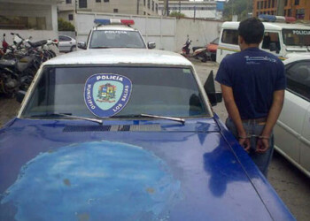 Sujeto detenido por Polisalias