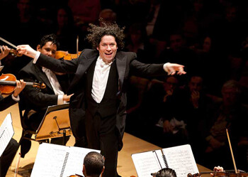 El director venezolano Gustavo Dudamel "Será una presentación muy corta, pero simbólica"