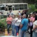 Vecinos del sector Santa Eulalia trancaron uno de los accesos hacia la comunidad para exigir que les restablezcan el servicio de agua potable a la brevedad posible.ARCHIVO