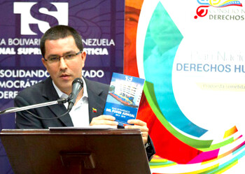 Arreaza señaló que es digno de aplaudir que el principal eje para la sistematización de las propuestas para dicho plan haya sido la participación del pueblo
