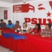 En rueda de prensa, representantes del Psuv ofrecieron el balance arrojado tras la actividad dominical