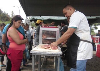 El buen precio de la carne fue el tema del día en el mercado