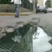 La alcantarilla de la calle Carabobo tiene años en mal estado