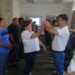 Los participantes fueron atendidos por la coordinadora Ana María Adrianza