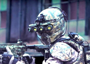 El traje del ejército estará fabricado de blindaje líquido que podrá solidificarse cuando se le ordene