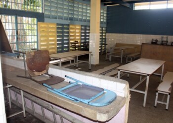 El comedor está totalmente inoperativo; sin mantenimiento no podrá reabrir sus puertas en enero.