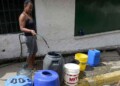 A punta de tobos es que cocinan o se bañan los vecinos de Mataruca