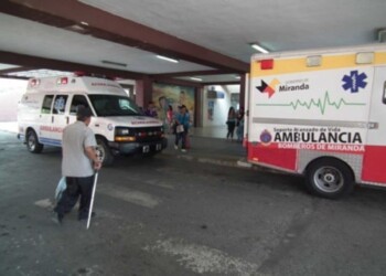 Fue trasladado hasta el Santaella para recibir atención médica
