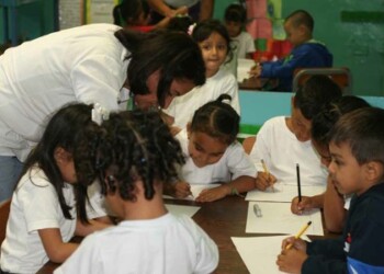 Los alumnos de educación inicial volvieron al trabajo académico