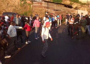 Protestantes exigían presencia de Hidrocapital
