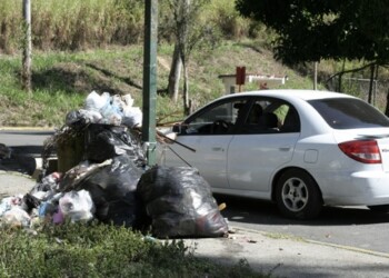 Los basureros lucen repletos