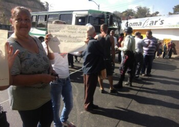 Los vecinos de la zona han protestado varias veces en lo que va de mes