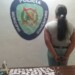 La mujer fue apresada al ser capturada en flagrancia