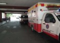 El hombre fue atendido en el hospital local