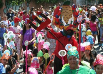 El colorido se hizo presente en la ciudad