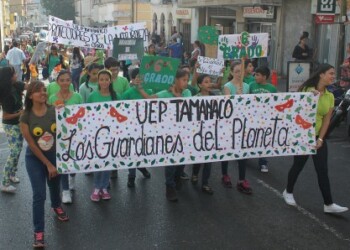 La celebración concluyó con la reincorporación de los participantes al plantel