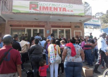 la venta fue controlado pro GN y Polimiranda