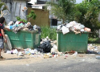 El basurero luce repleto los 7 días de la semana