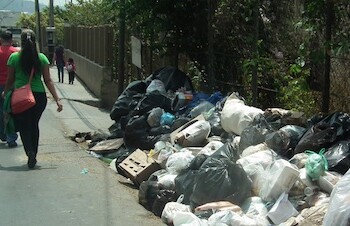 Recolección de basura es ineficiente por el lugar