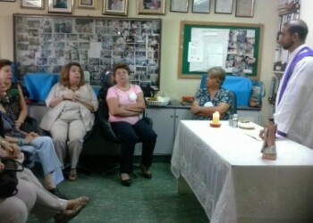 Dora de Davila, presidenta de la Asociación refirió que fue una celebración sencilla y austera como siempre las ha caracterizado