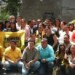 En Guaicaipuro los justicieron colocaron ofrenda floral en la plaza Bolívar.