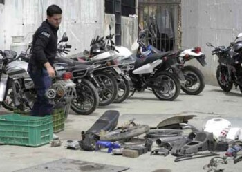 Las motocicletas fueron recuperadas en el operativo