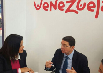 La ministra de Turismo, Marleny Contreras, se reunió con el Secretario General de la Organización Mundial de Turismo (OMT), Taleb Rifai, en Berlín.