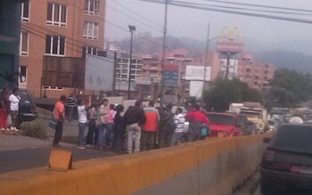Por quince minutos cerraron el paso en la Pedro Russo Ferrer