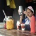 Las fresas con crema son un gusto al paladar